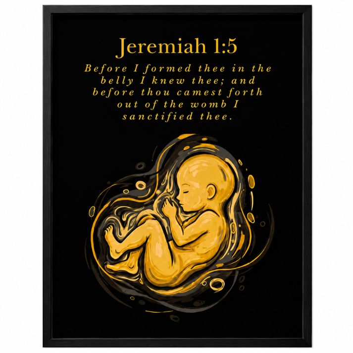 Before I Formed You In The Womb Nursery Decor – Jeremiah 1:5 Christian Nursery Wall Art, Neutral Baby Bible Verse Print, Minimalist Nursery Digital Download